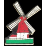 WINDMILL OF OLD SCHOOL TYPE PIN